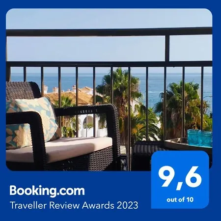 Apartamento frente al mar en la Torrecilla Nerja Exterior foto